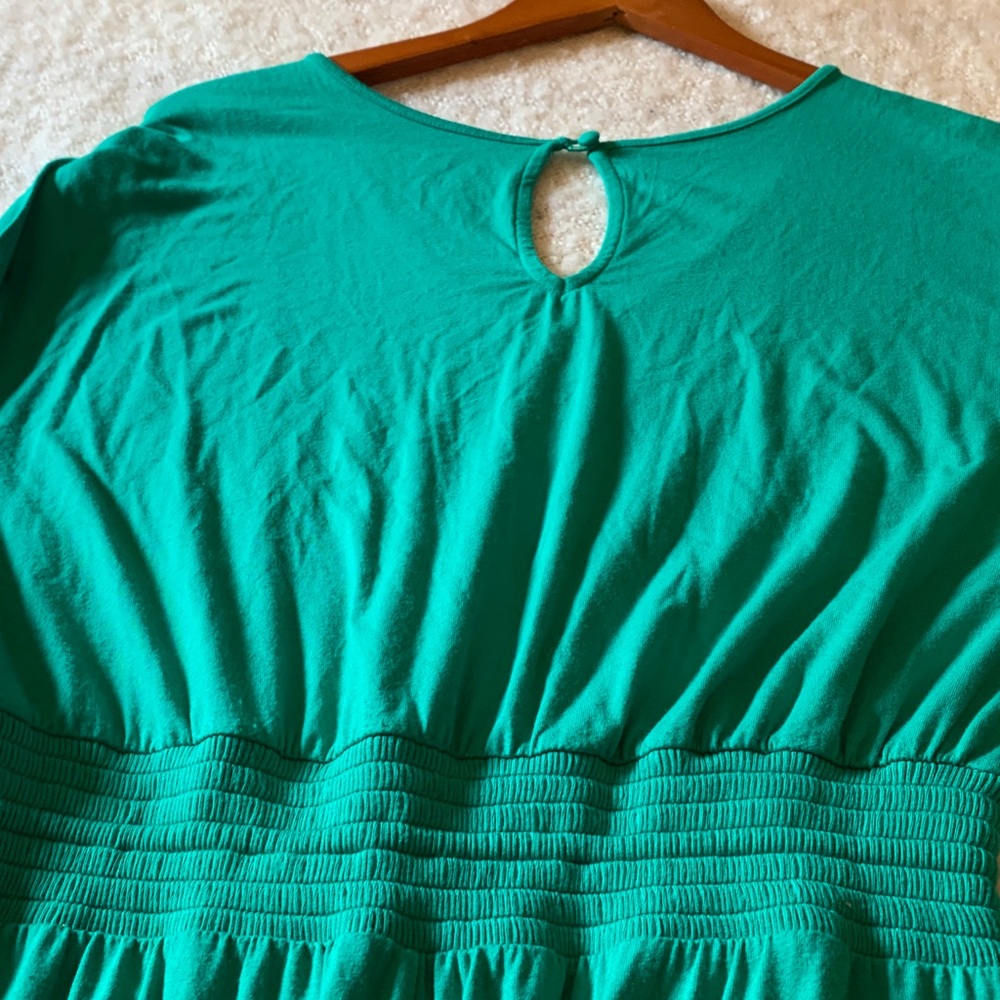 Soft Surroundings Teal Women's jumpsuit Medium NWOT - Picture 3 of 6